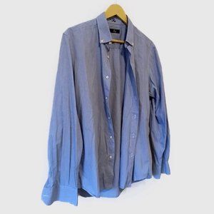 FAY - Blue cotton shirt - Sz. 41 - 16